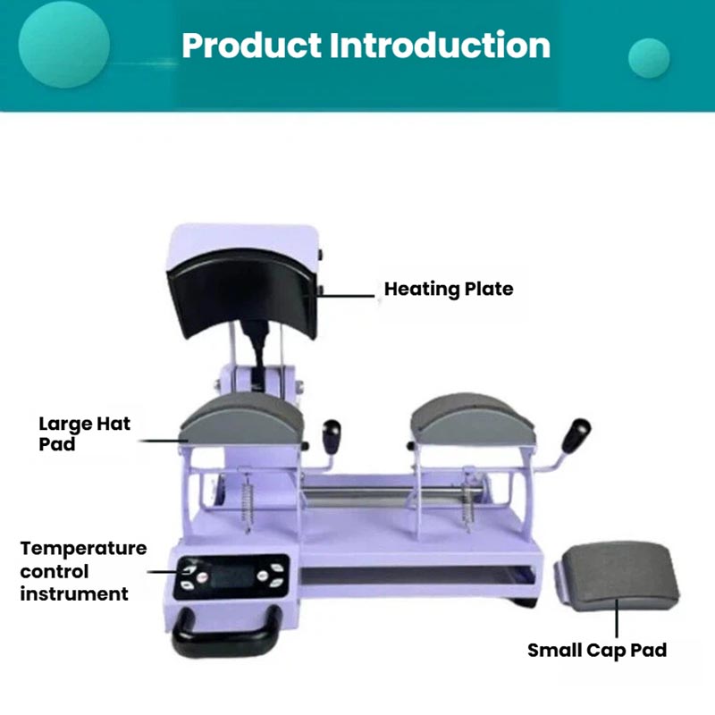 Heat Press Machine - Máquina de Prensa Térmica Dupla Estação