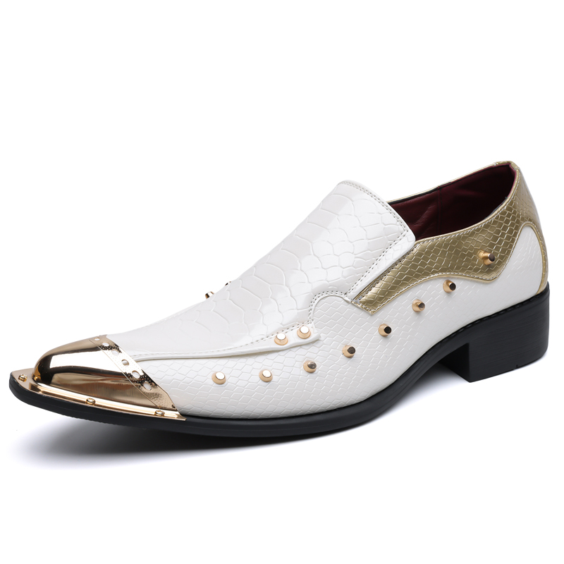 Printing On Commercial - Sapatos masculinos de outono com padrão