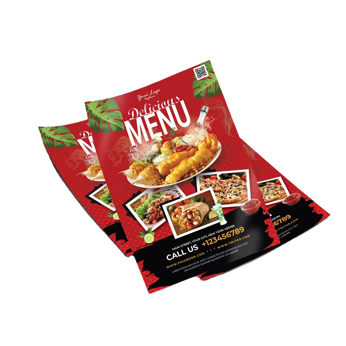 Commercial Printing Products - Impressão de Flyers Personalizados em Cores