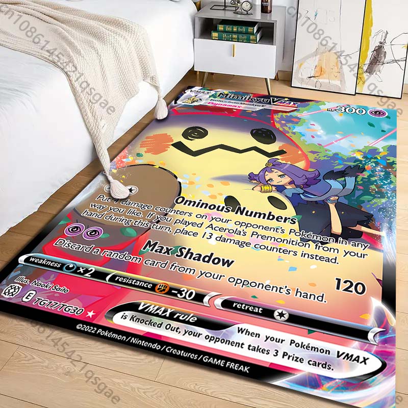 Commercial Printing Products - Novo Produto! Tapete Estampado Pokémon Mimikyu