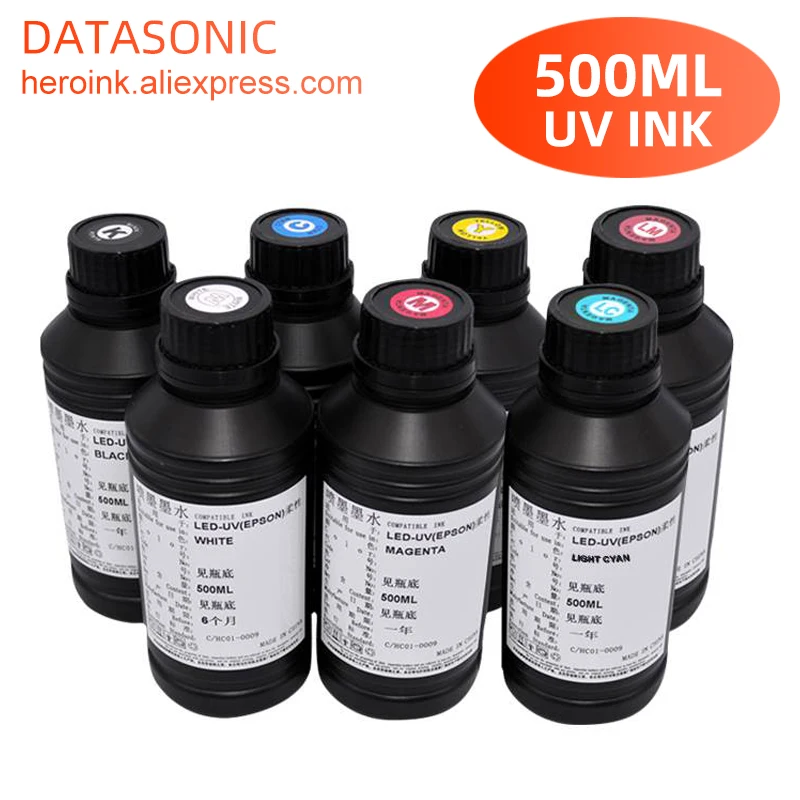 Solvent Printer Ink - 500ml garrafa led tinta uv para