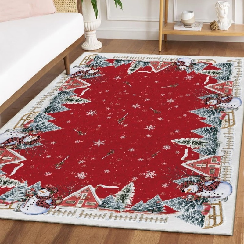 Printing On Commercial - Natal retro árvore de natal boneco