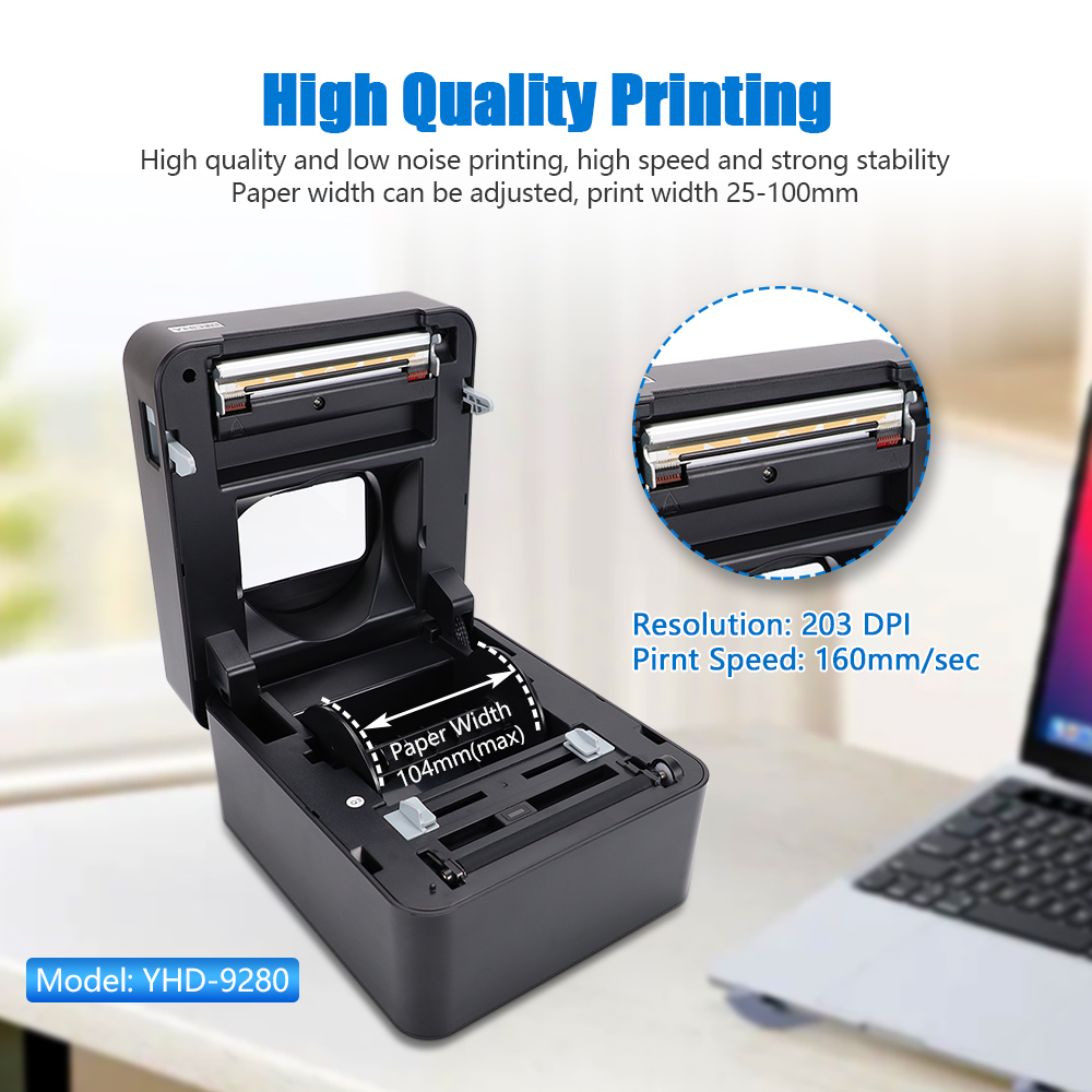 YHDAA Impressora térmica de et - Commercial Printing Options avaliação e preço
