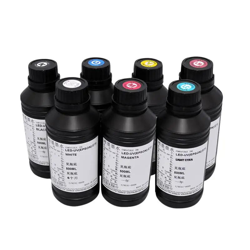 500ml garrafa led tinta uv par - Solvent Printer Ink avaliação e preço