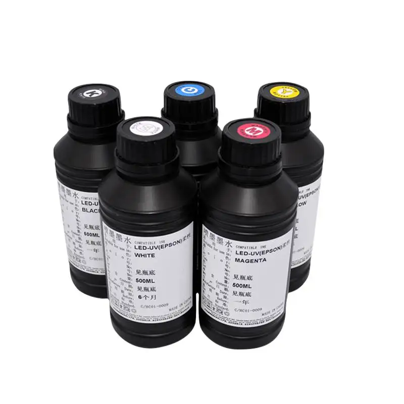 500ml garrafa led tinta uv par - Solvent Printer Ink avaliação e preço
