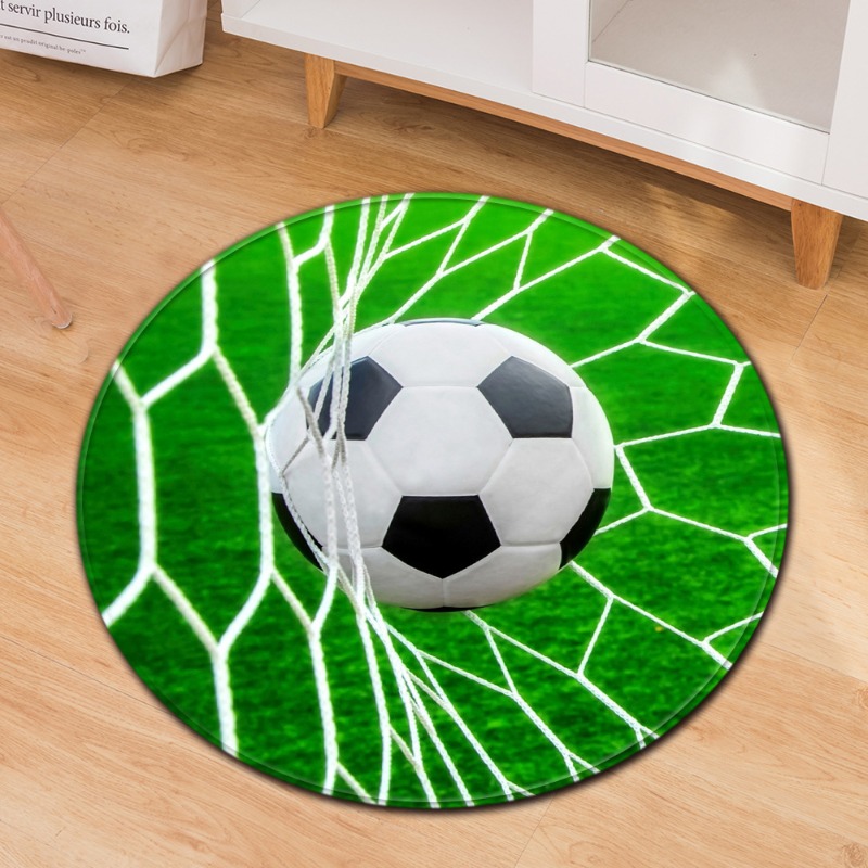 Tema de futebol tapete redondo - Wholesale Commercial Printing avaliação e preço