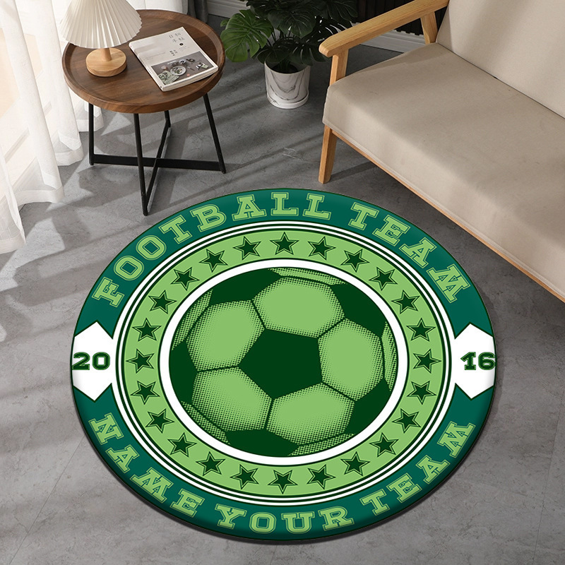 Tema de futebol tapete redondo - Wholesale Commercial Printing avaliação e preço