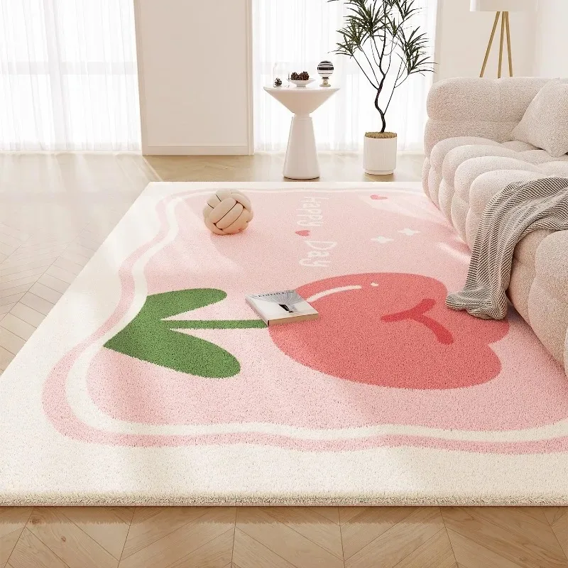 Tapete Rosa Doce para Sala de  - Printing On Commercial avaliação e preço